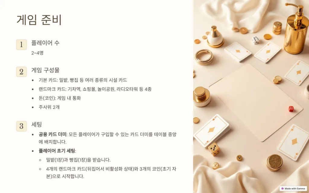 미니빌 게임플레이 방법